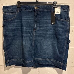 Lee Heritage denim jean skirt a line